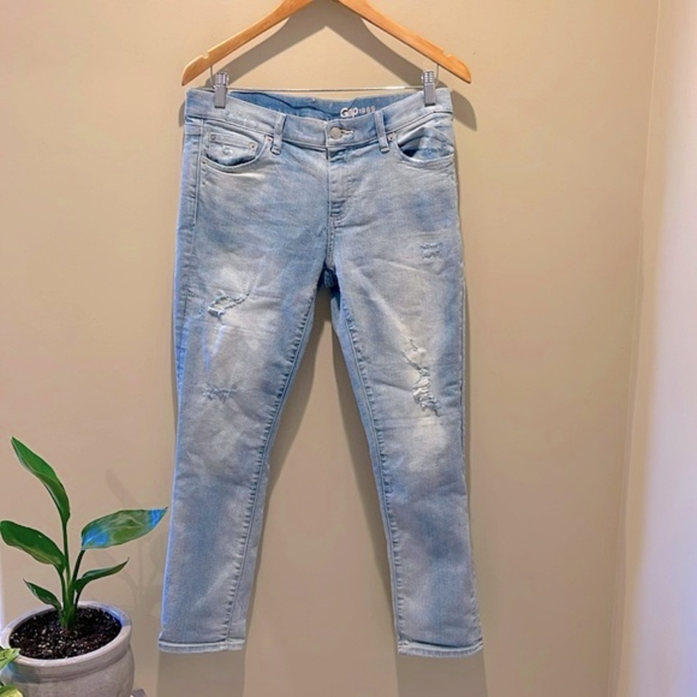 GAP - Women’s 1969 Distressed Boyfriend Jeans